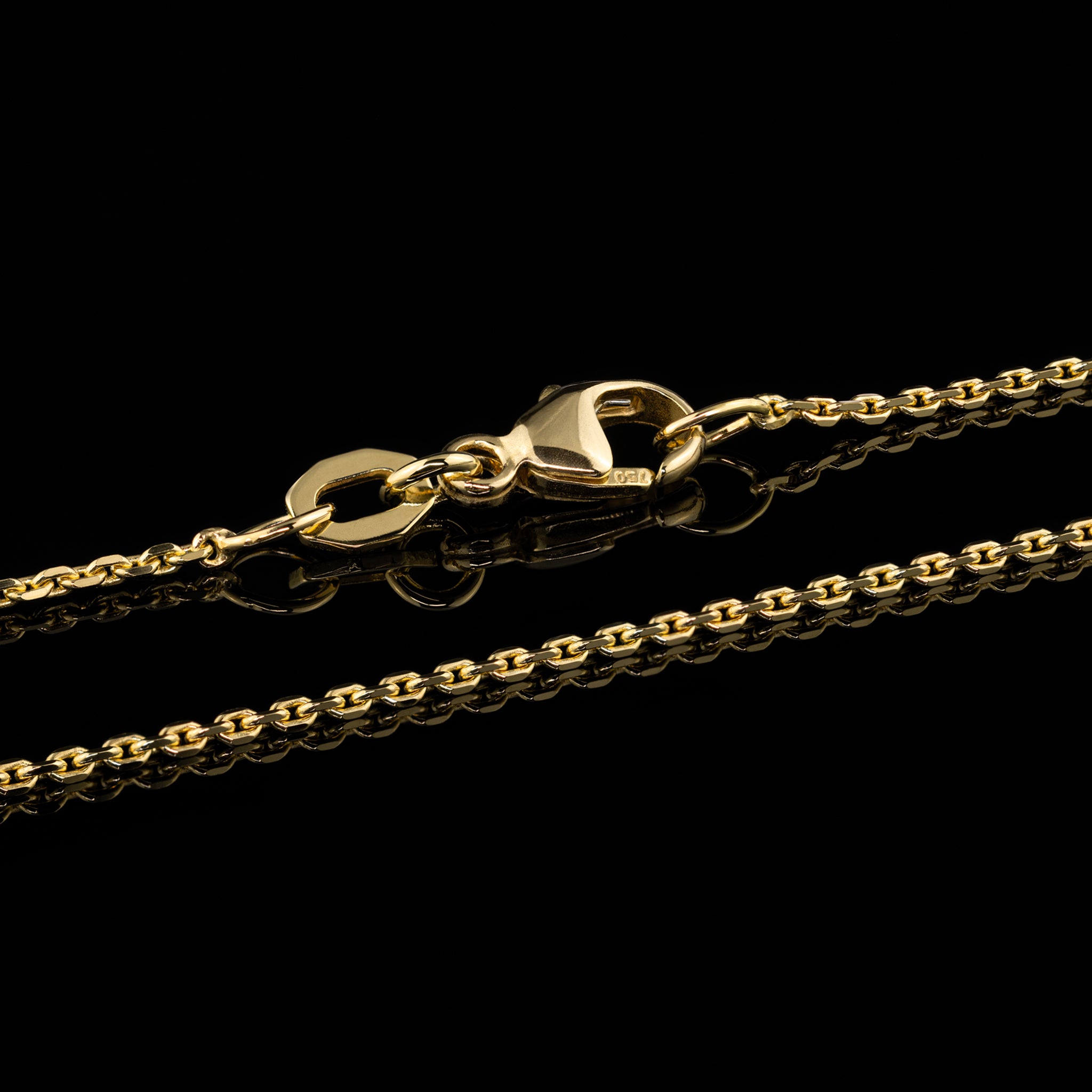 Diamantierte Ankerkette
