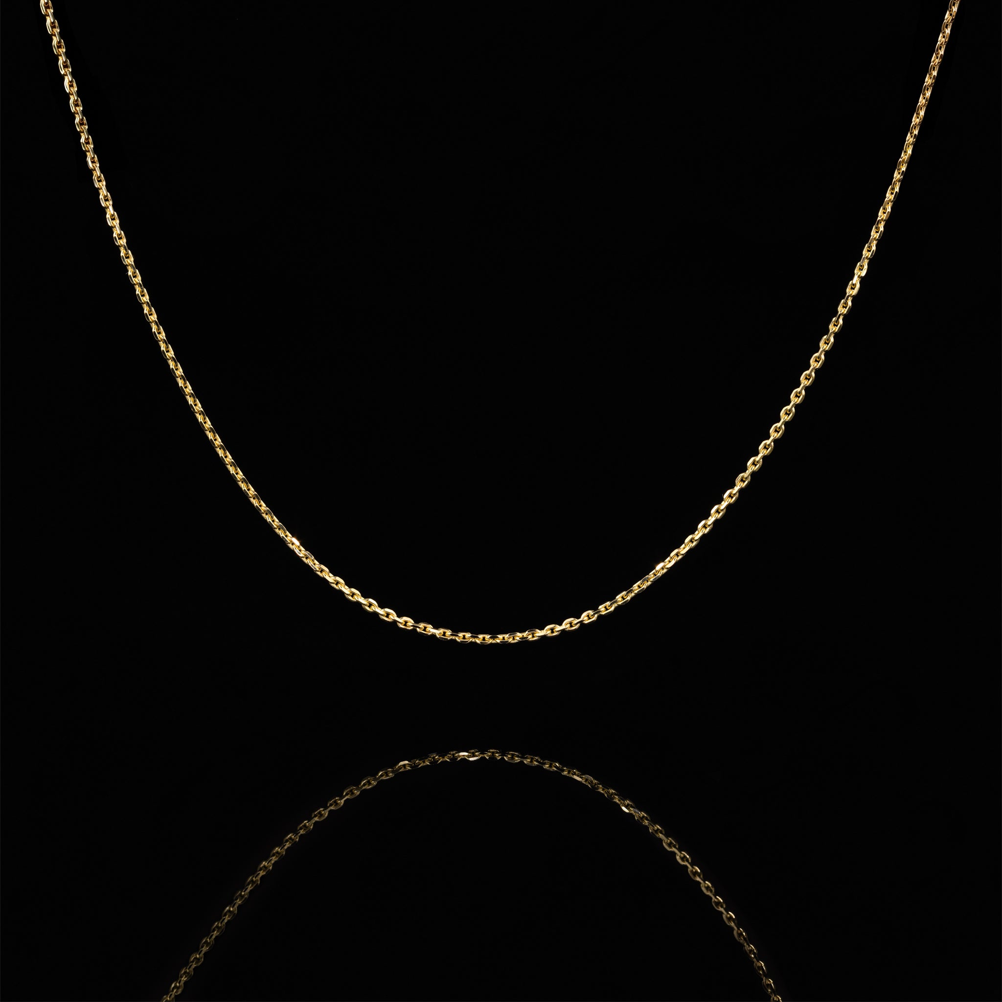 Diamantierte Ankerkette