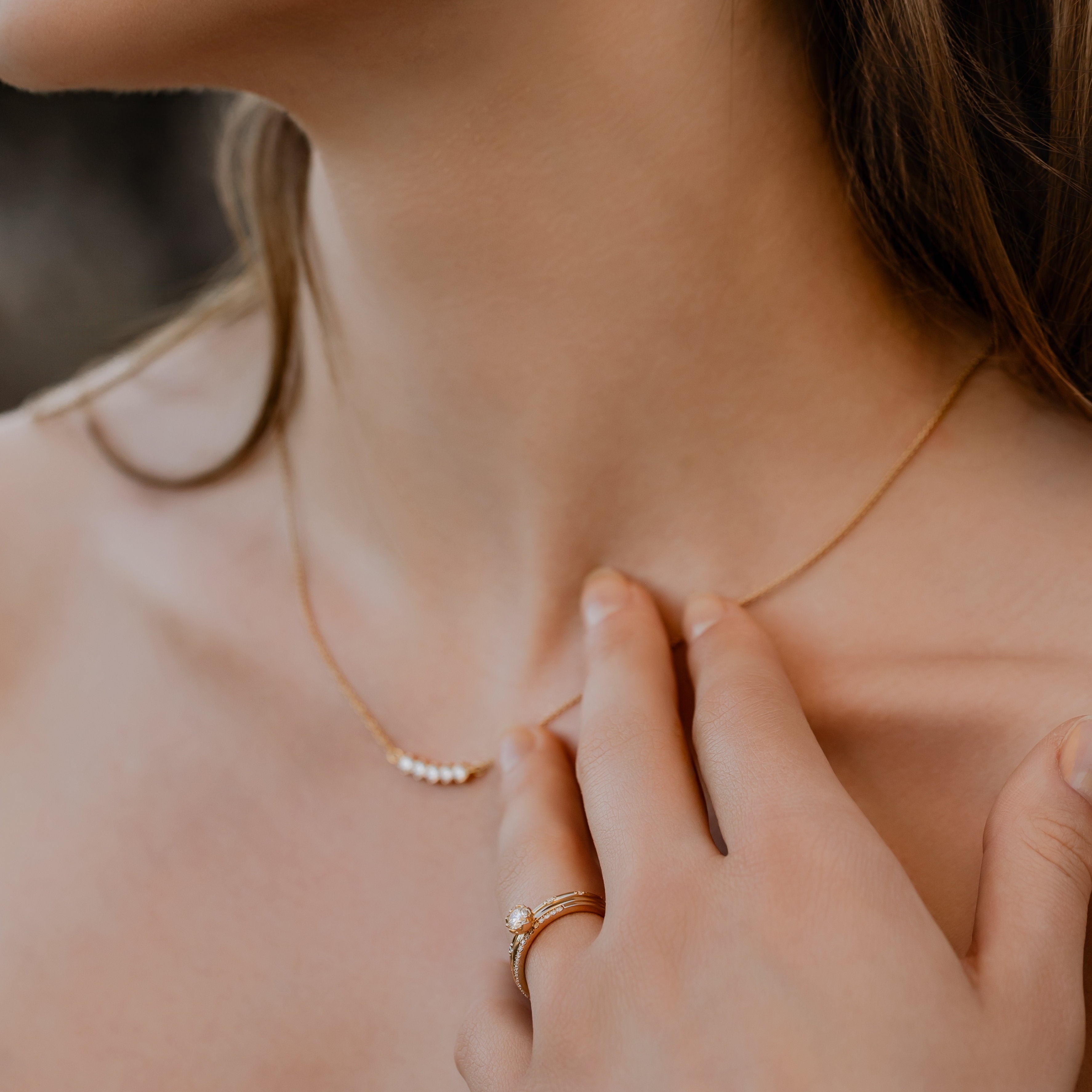 Goldzeit Collier, Modell "Ari"