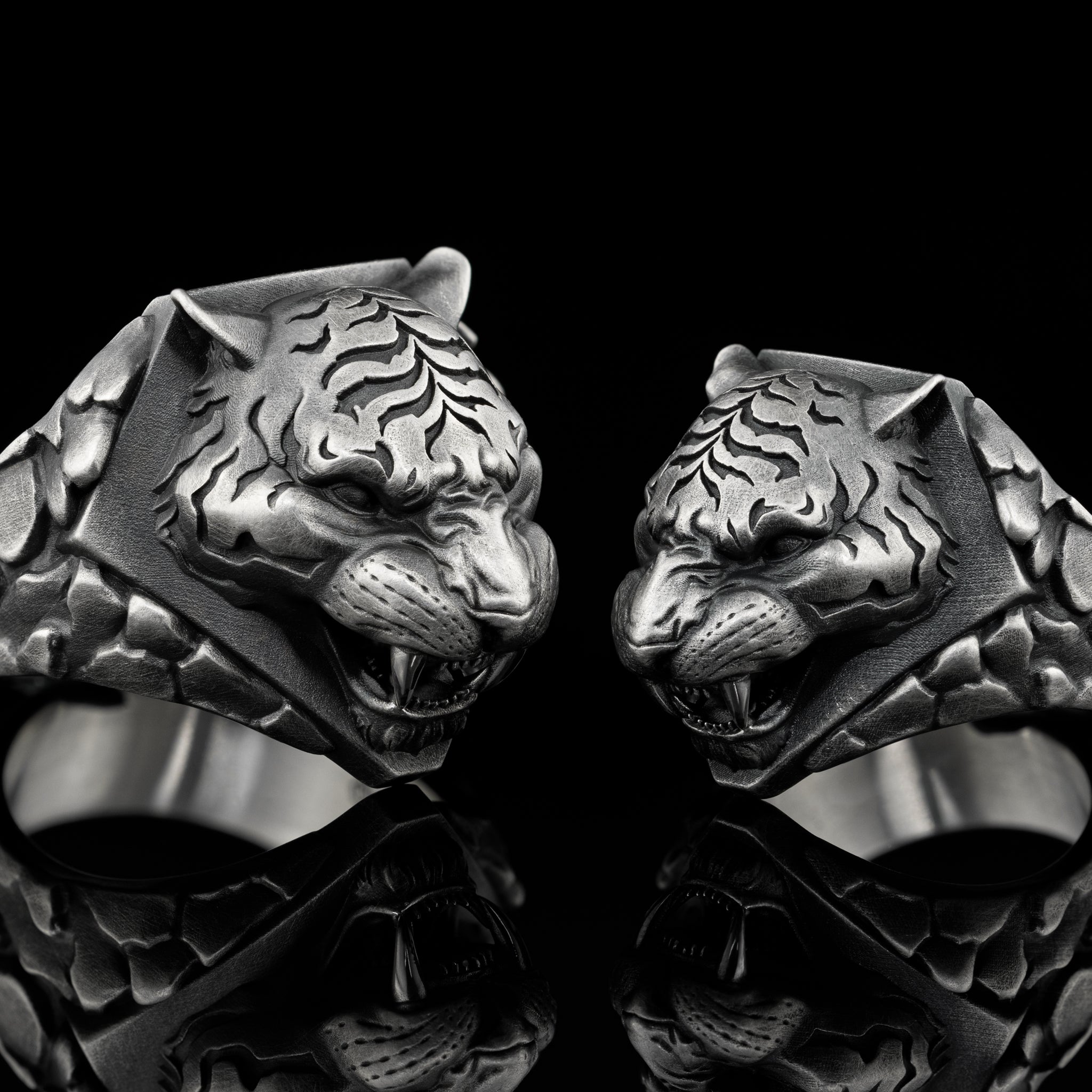 Goldzeit X Ice Tigers Fan-Ring LARGE 24/25