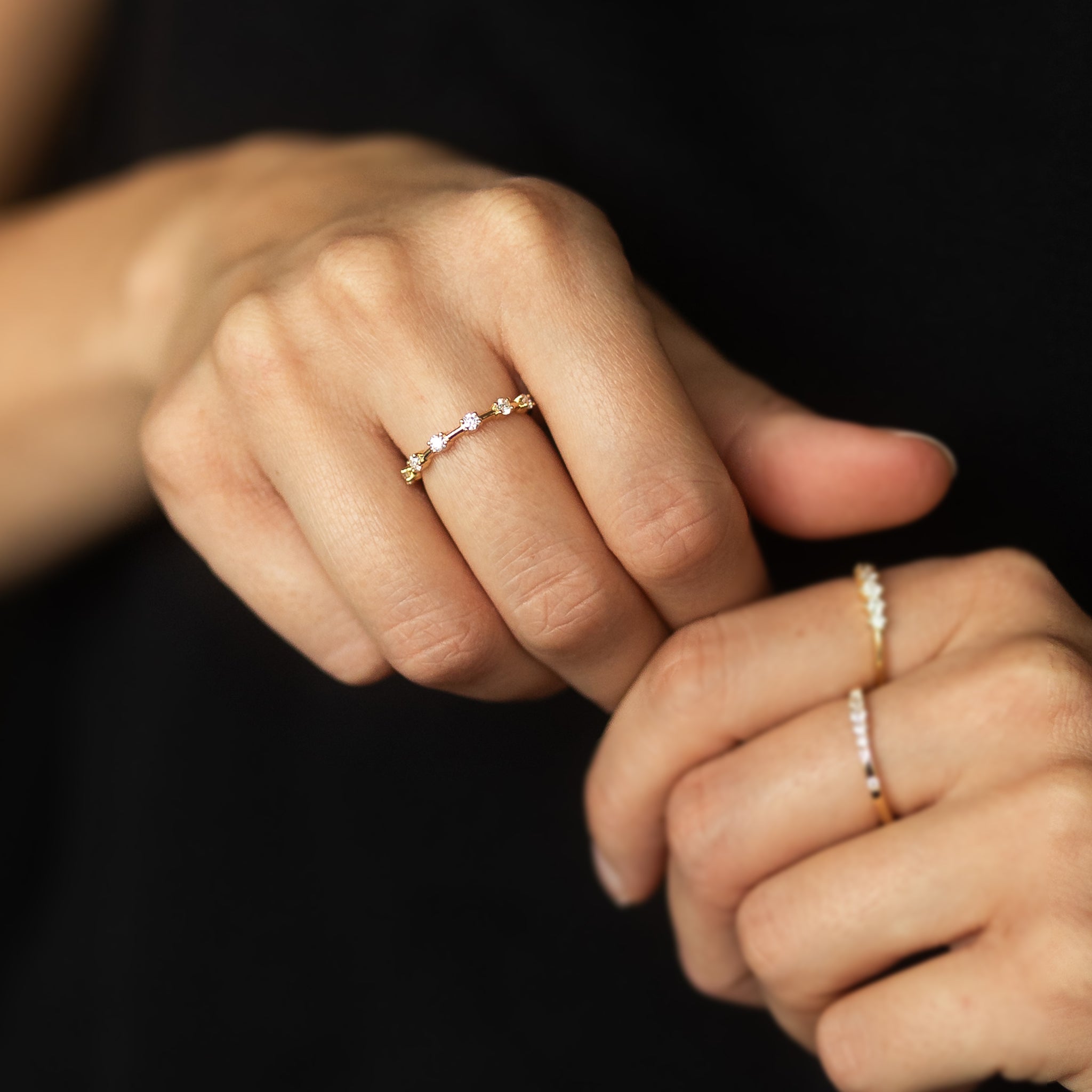 Goldzeit Ring, Modell "Stella"