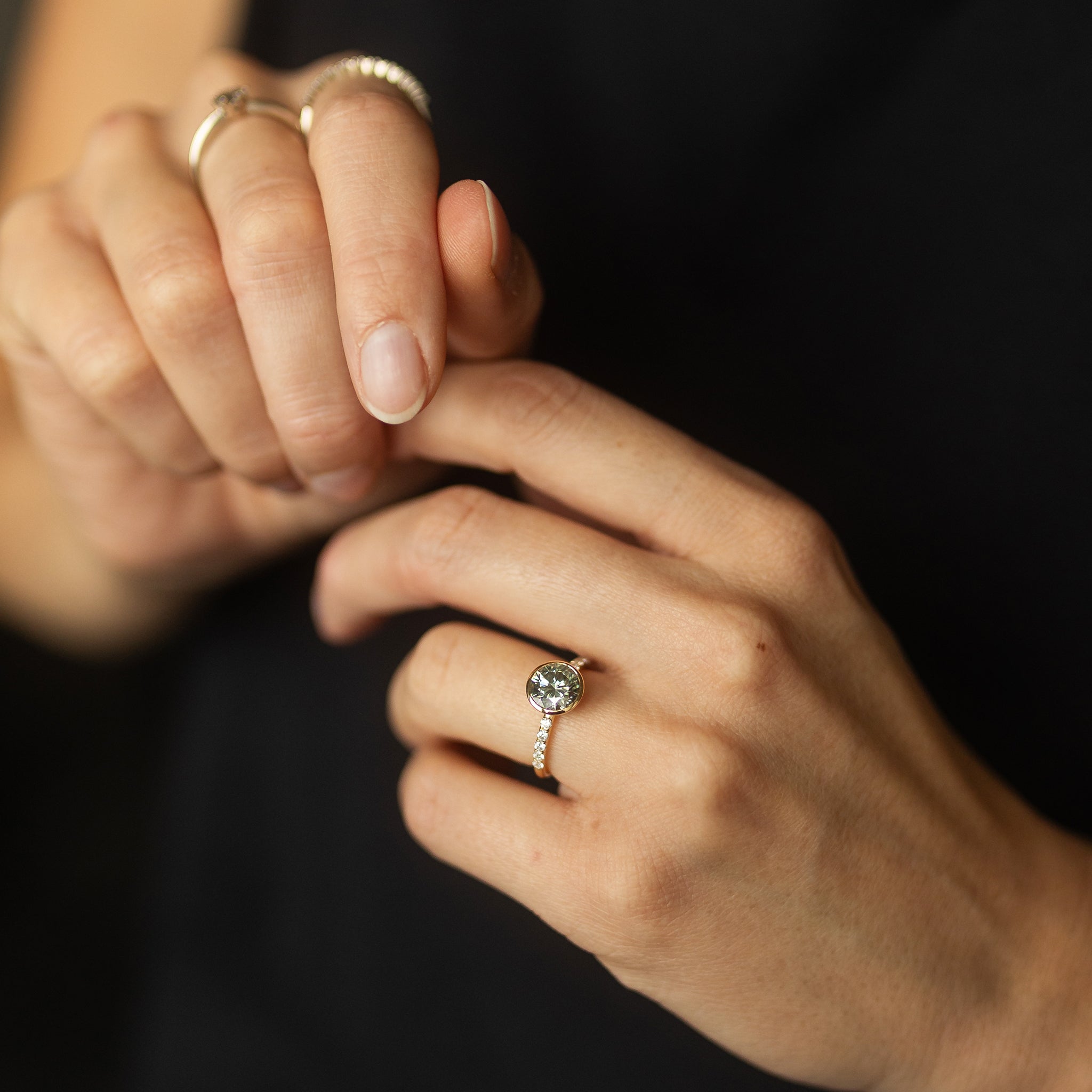 Goldzeit Ring, Modell "Marina"