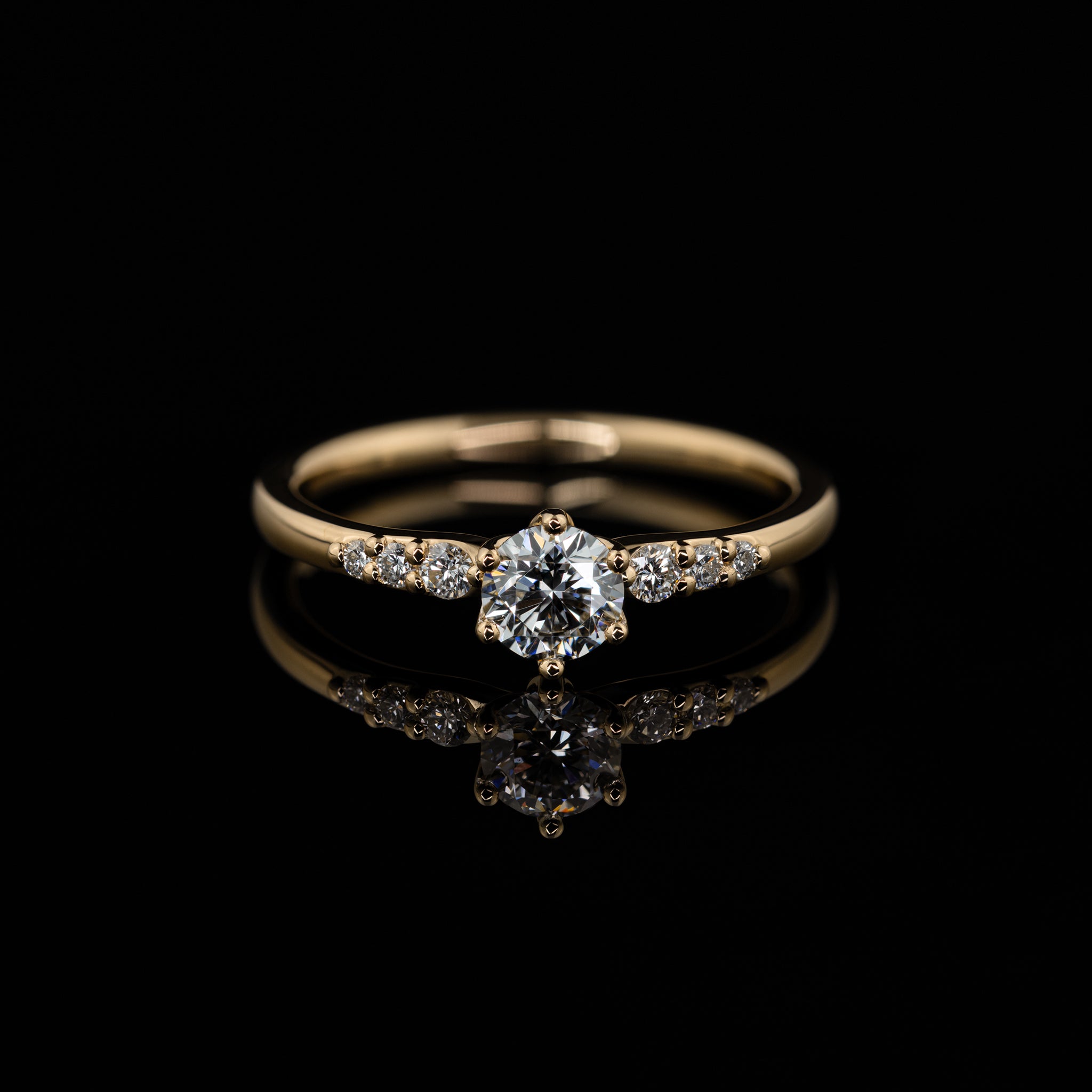 Roségold Fine Verlobungsring Goldzeit Nuernberg Juwelier
