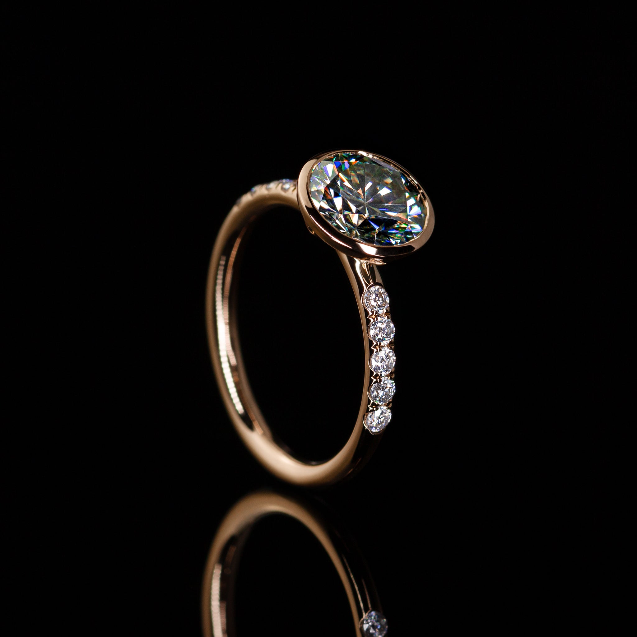 Goldzeit Ring, Modell "Marina"