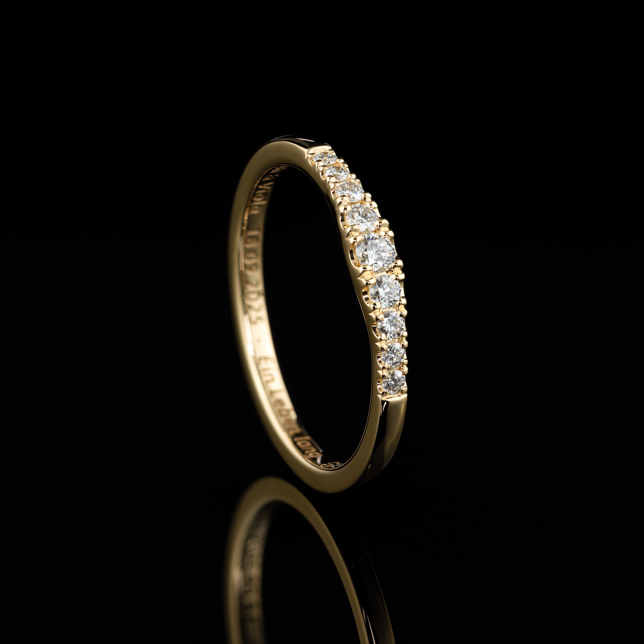 Goldzeit Ring, Modell "Viola"