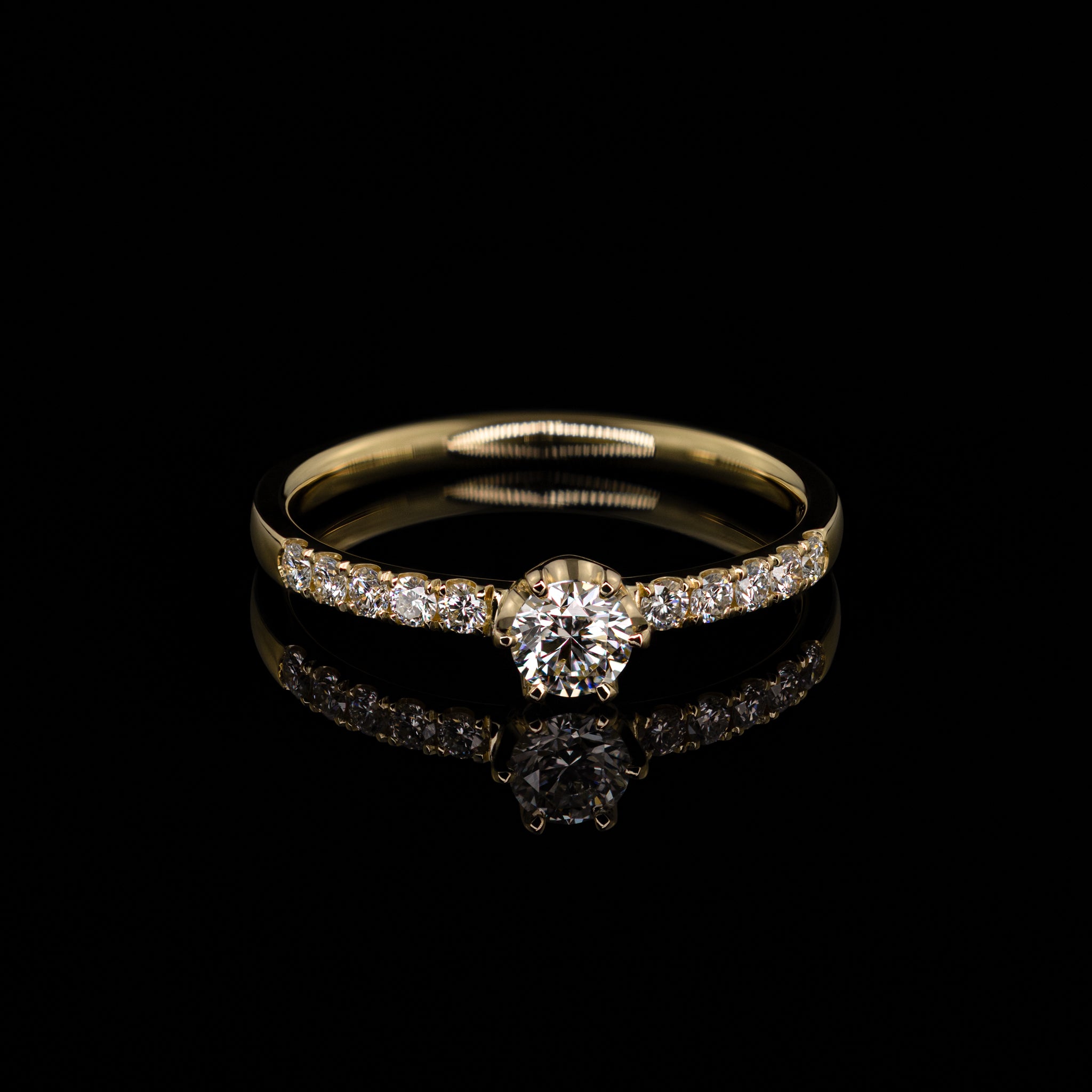 Goldzeit Ring, Modell "Eva"