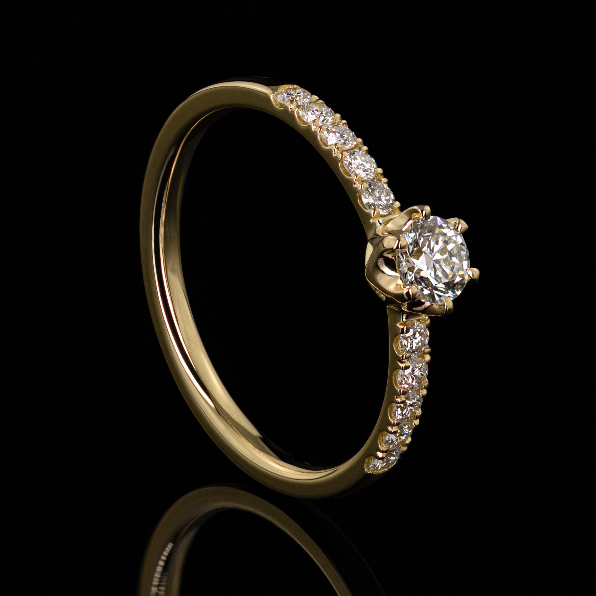 Goldzeit Ring, Modell "Eva"