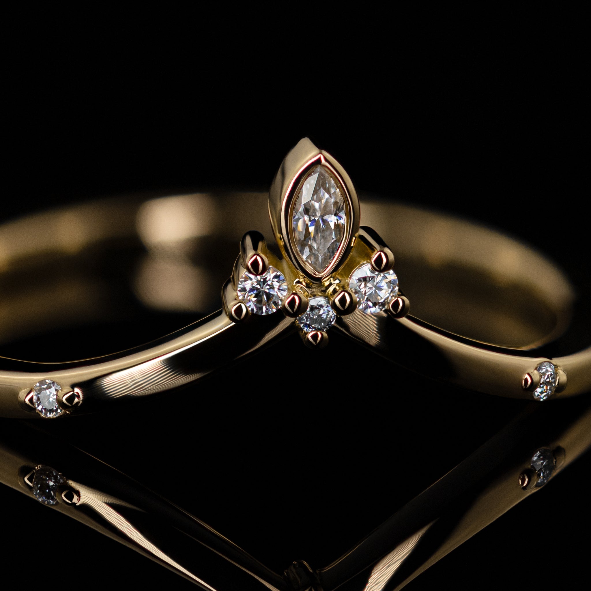 Goldzeit Ring, Modell "Jana"