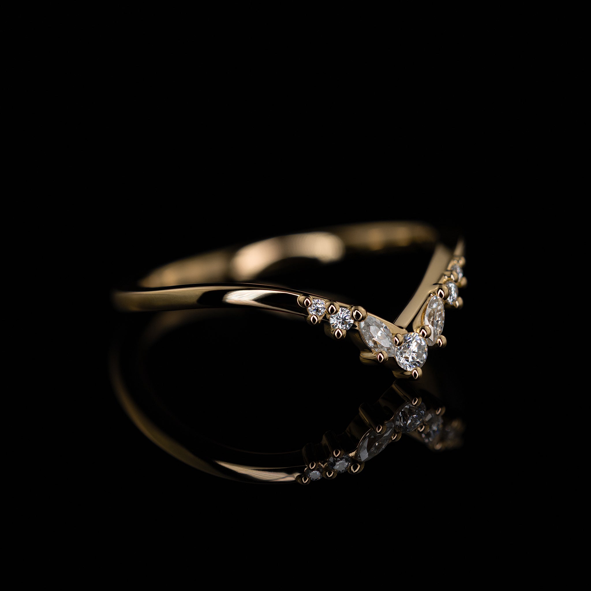 Goldzeit Ring, Modell "Riva"
