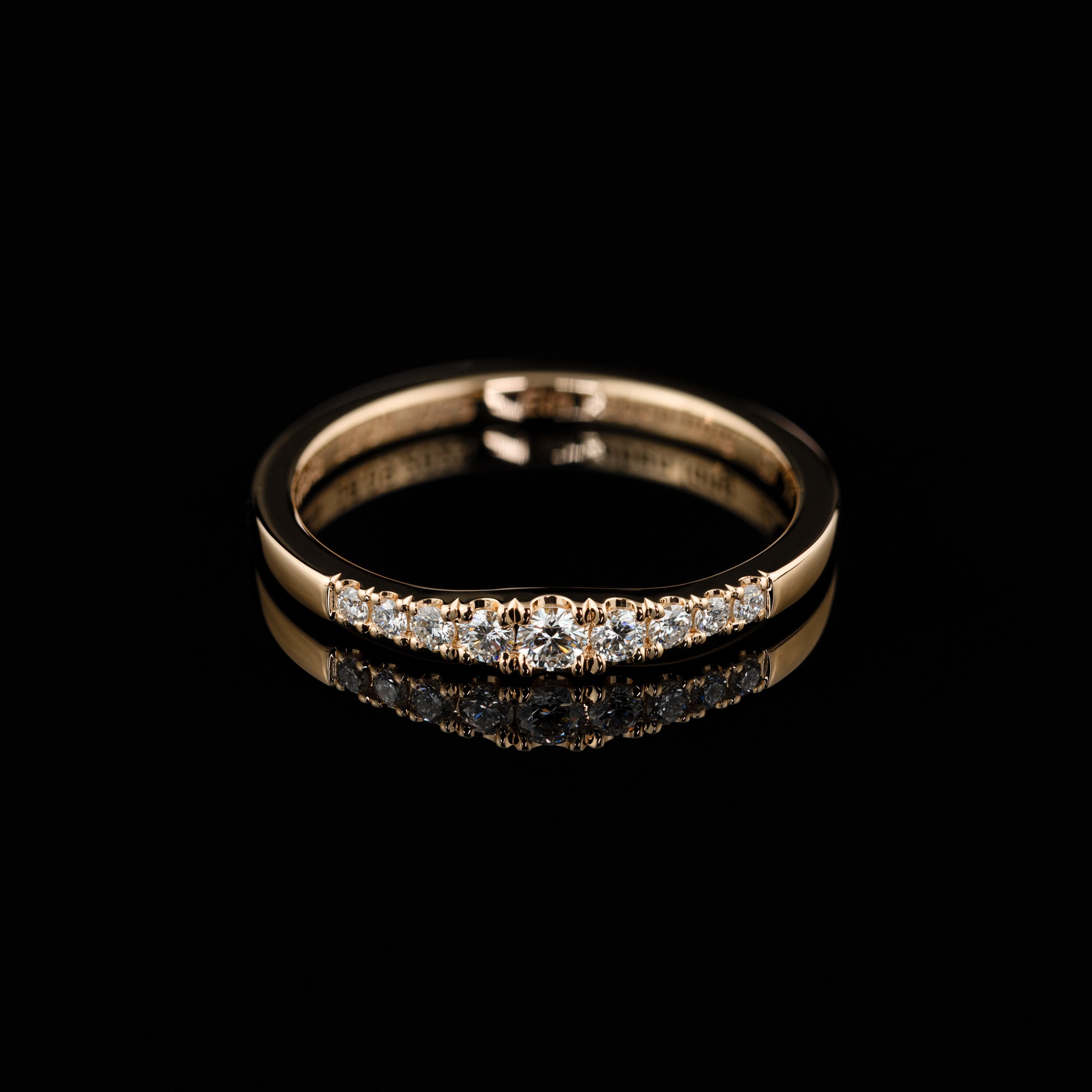 Goldzeit Ring, Modell "Viola"