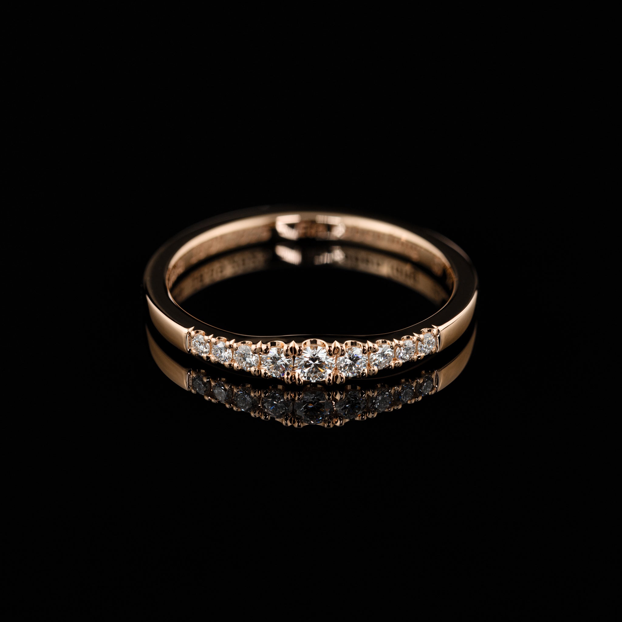 Goldzeit Ring, Modell "Viola"